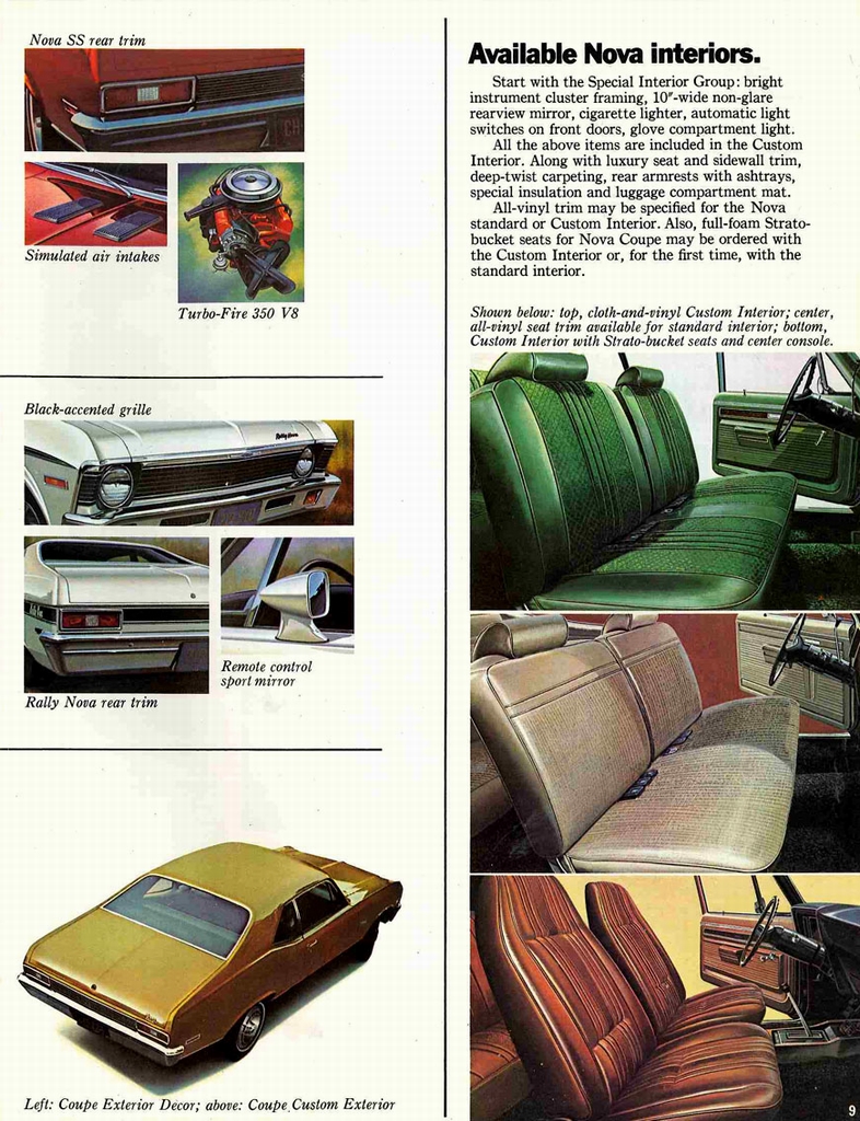 1972 Chevrolet Nova Brochure Page 6